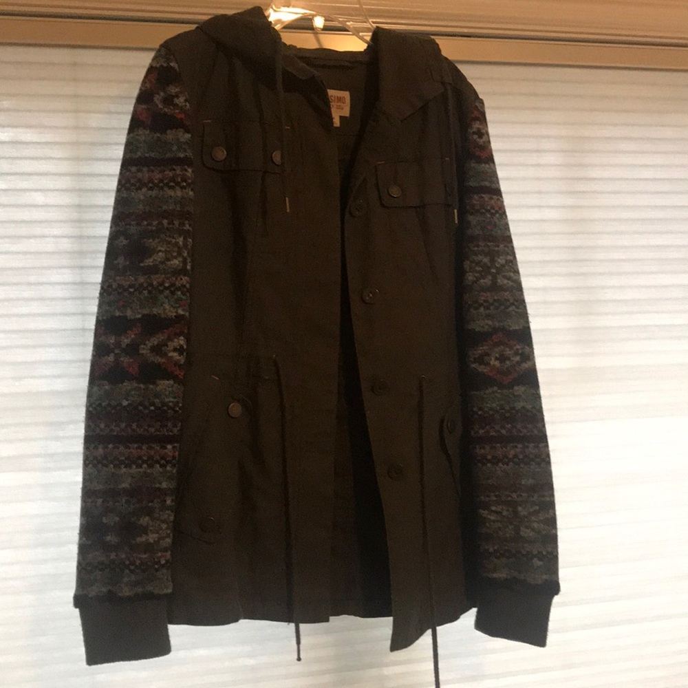 hooded jacket